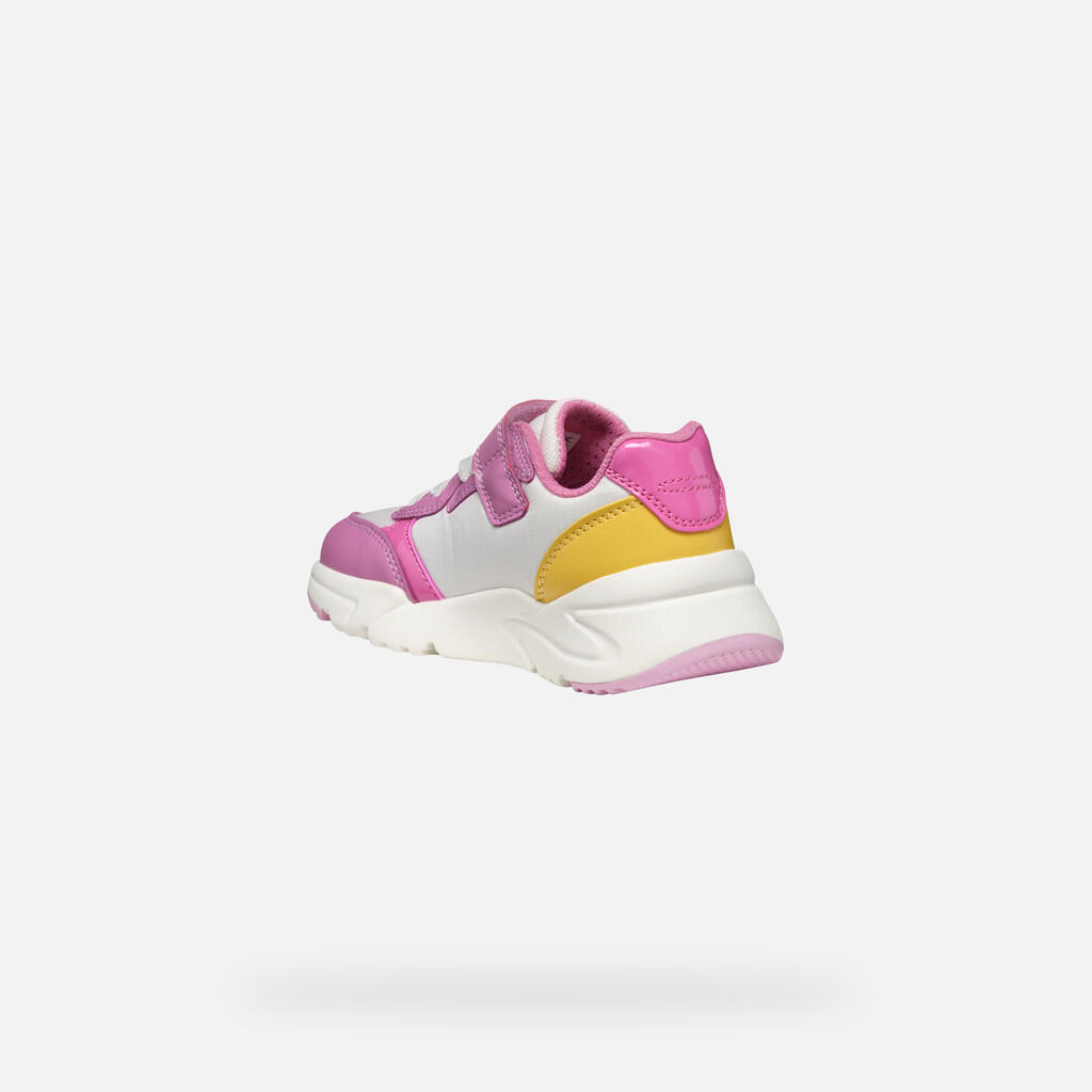 Baskets Fille LOFTUS GIRL Rose Foncé/Jaune 5/7