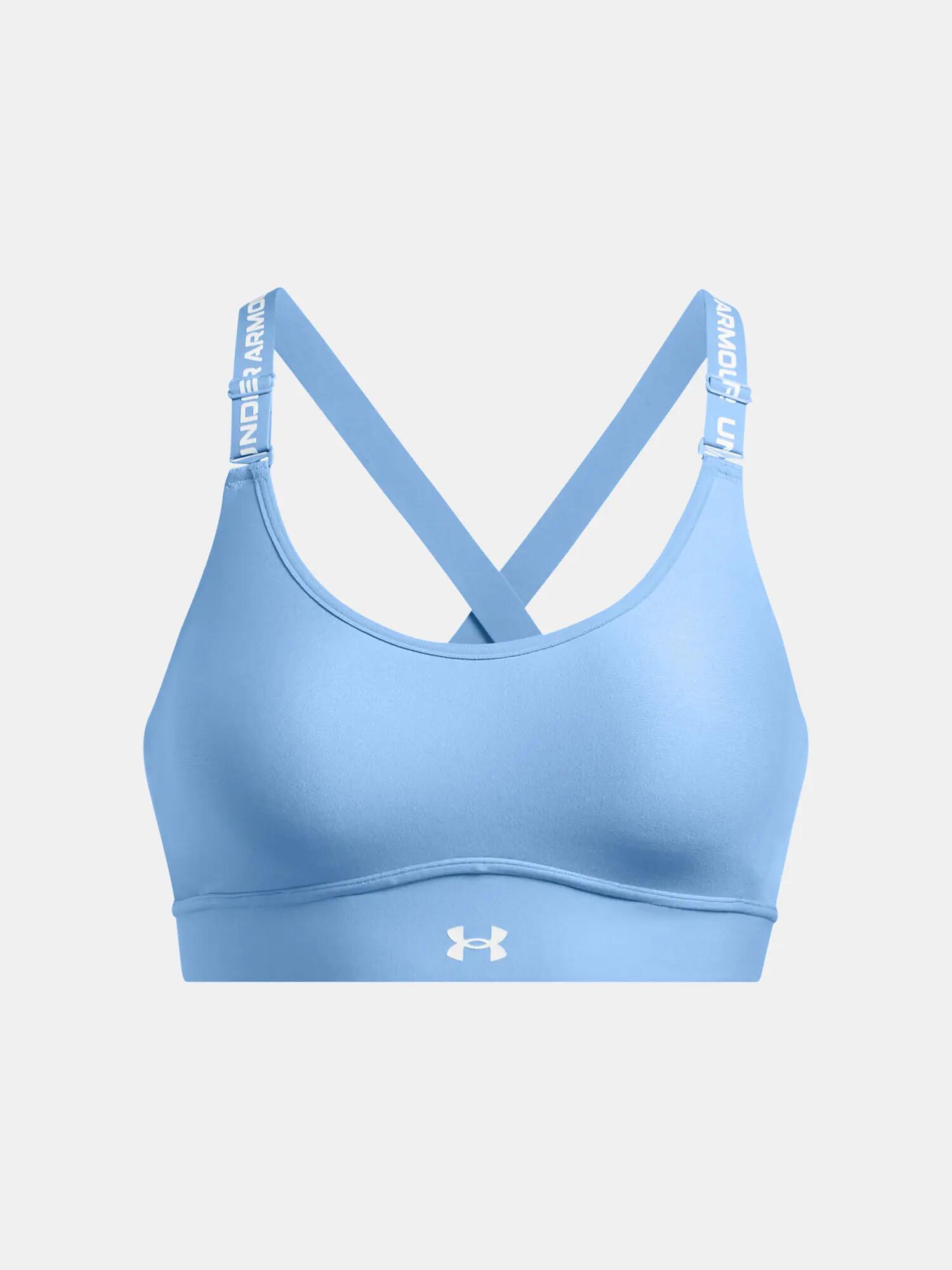 Női melltartó Under Armour UA Infinity Mid 2.0 Bra-BLU 3/4