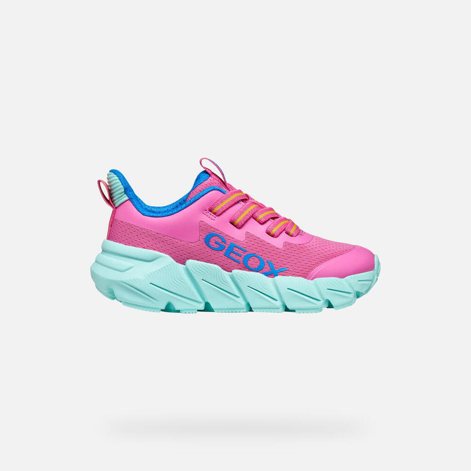 Buty GEOX J FLEXYPER FAST GIRL Rose