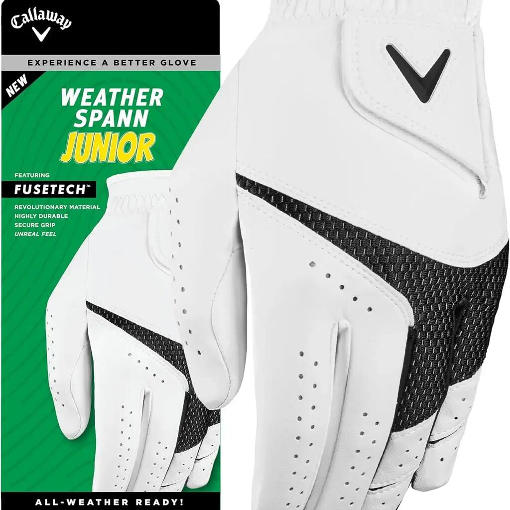Callaway New Weather Spann Junior, Children's Golf Glove