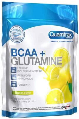 Bcaa + glutamine - 500g citroen quamtrax