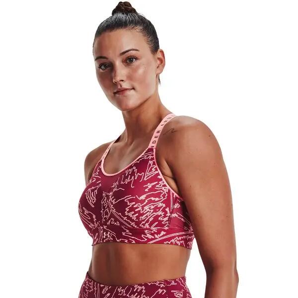 UA Infinity High Print Bra 3/7