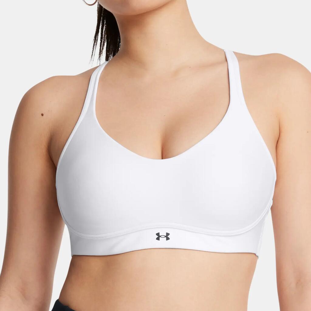 Дамски Under Armour UA Infinity Low 2.0 Bra-WHT мъжки сутиен