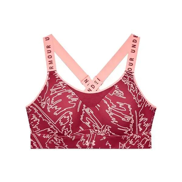 UA Infinity High Print Bra 6/7