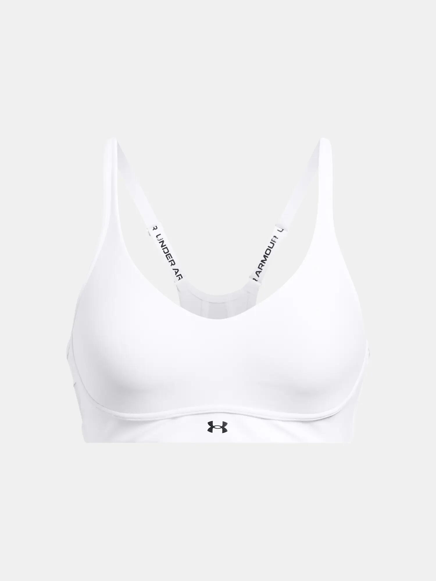 Reggiseno Under Armour UA Infinity Low 2.0 Bra-WHT donna 3/6