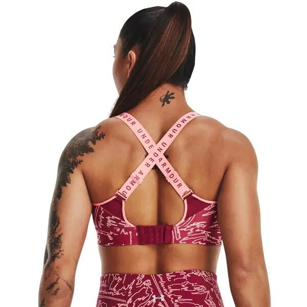 UA Infinity High Print Bra 2/7
