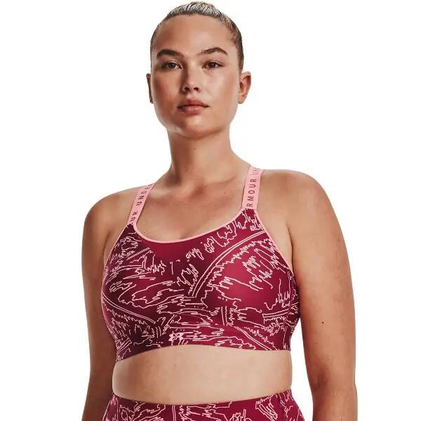 UA Infinity High Print Bra 7/7