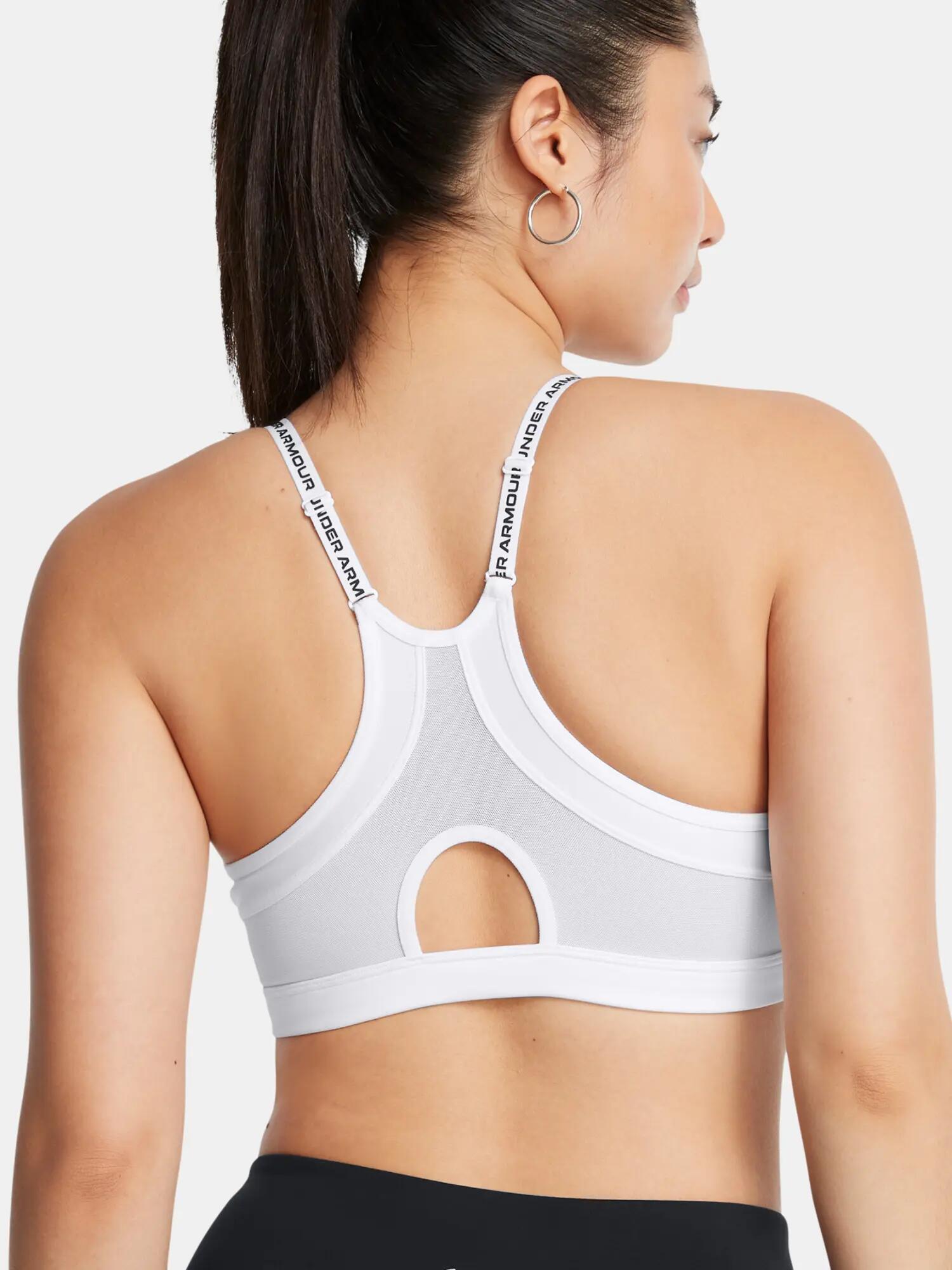 Reggiseno Under Armour UA Infinity Low 2.0 Bra-WHT donna 2/6