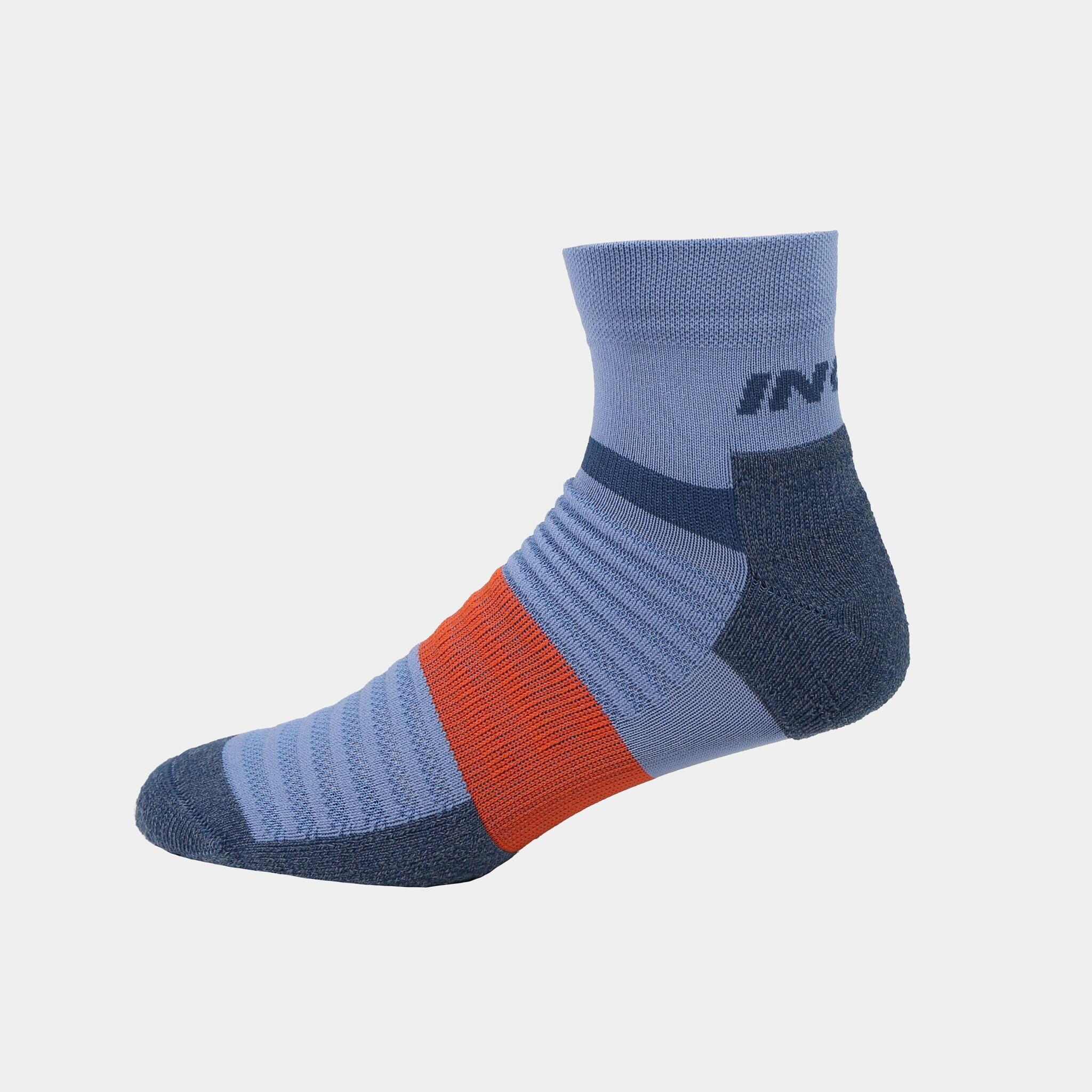 Active Mid - Blue Grey/ Red 3/5