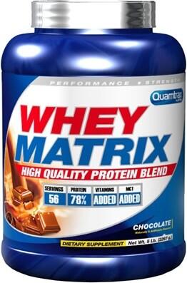 Whey matrix - 2,3 kg vanille met kaneel quamtrax
