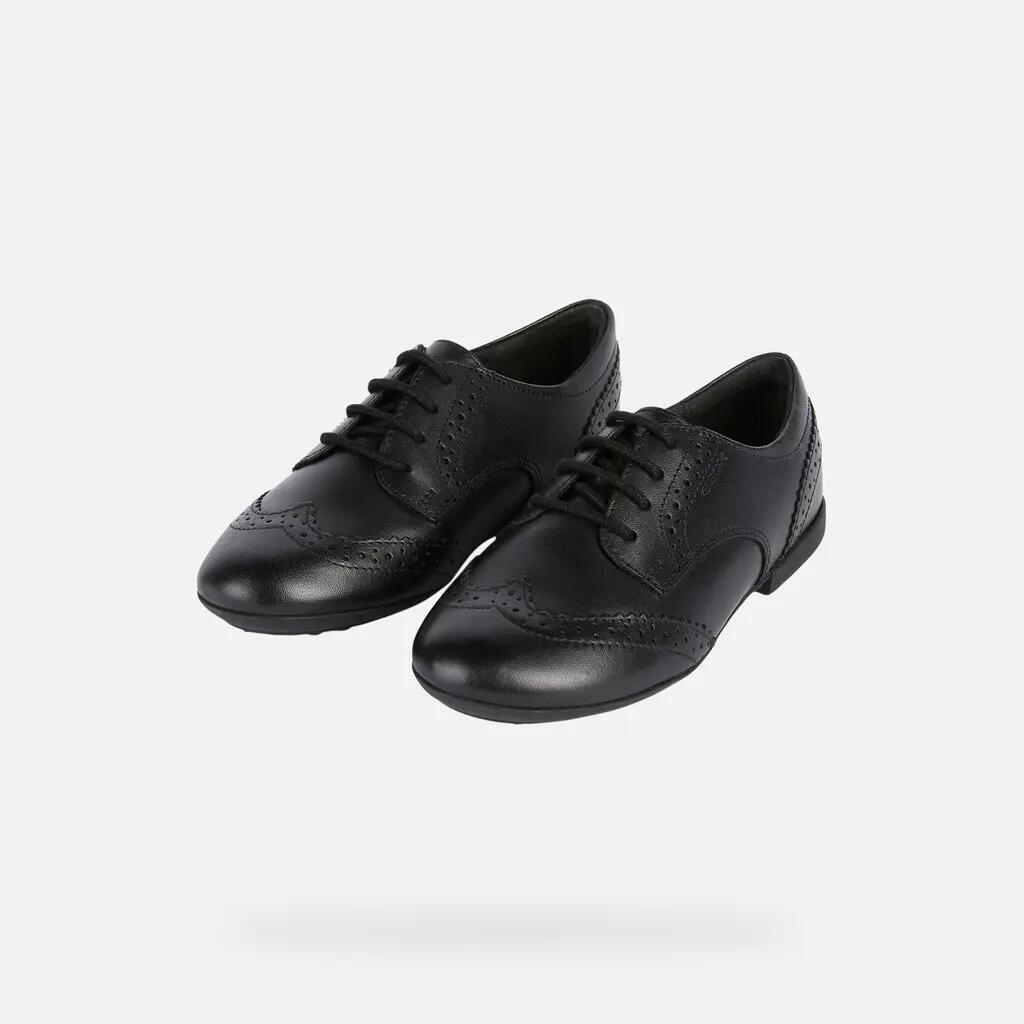 Chaussures Pour Uniforme Fille JR PLIE' Noir 3/7