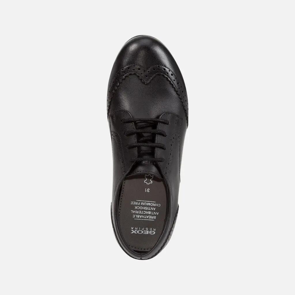Chaussures Pour Uniforme Fille JR PLIE' Noir 7/7