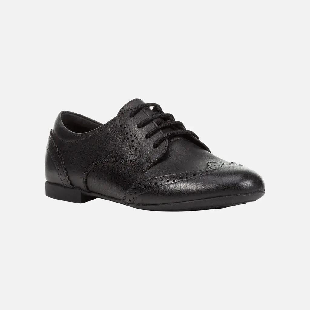 Chaussures Pour Uniforme Fille JR PLIE' Noir 4/7