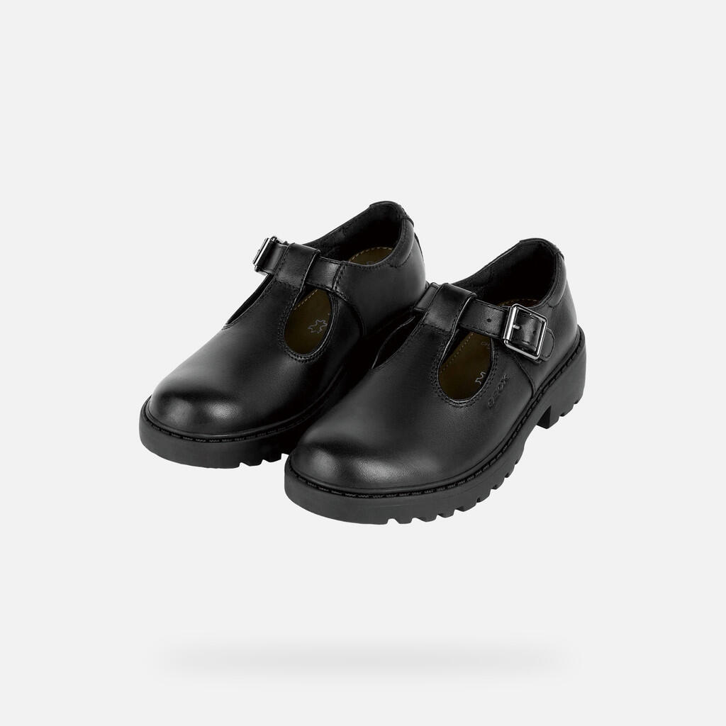 Chaussures Pour Uniforme Fille J CASEY GIRL Noir 3/7