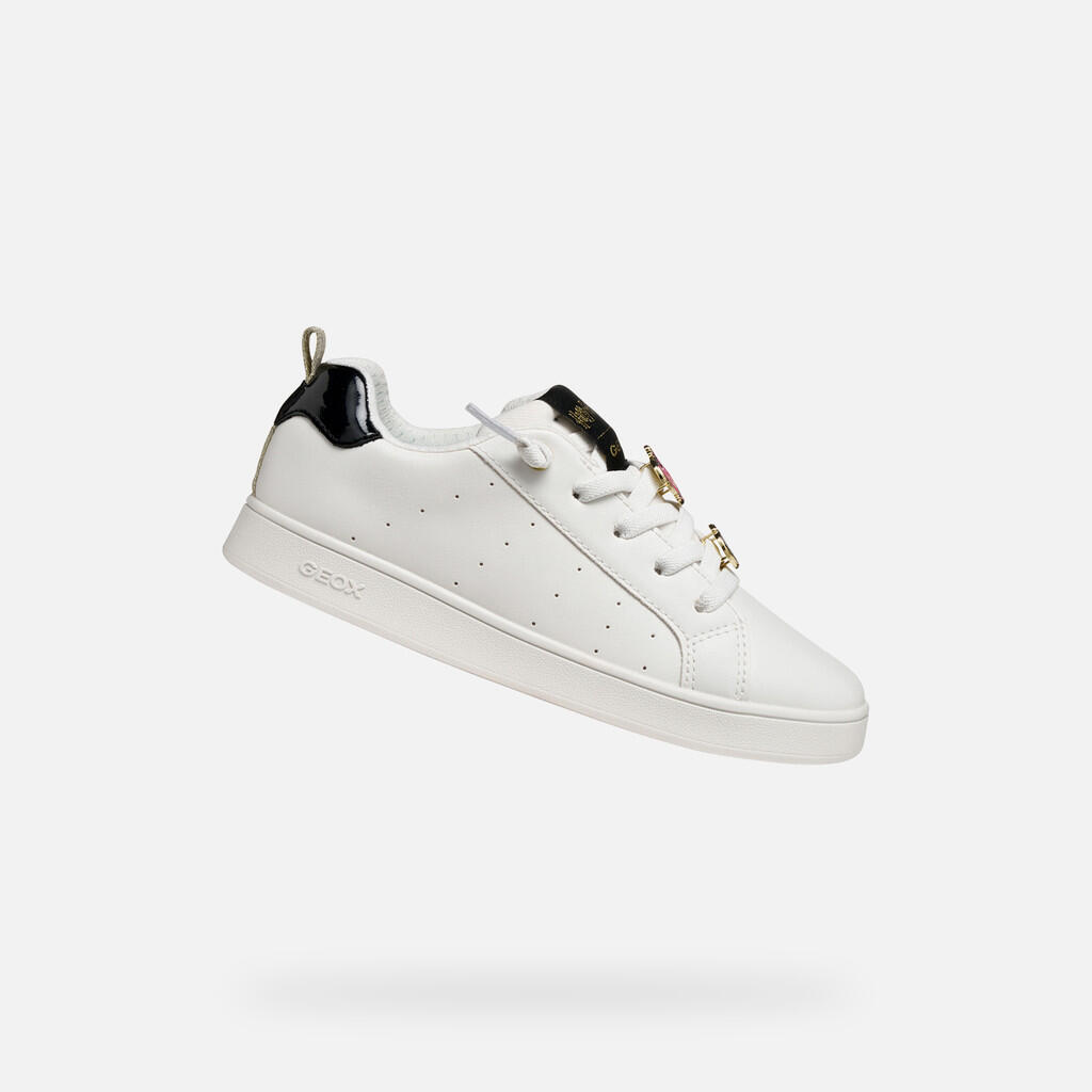 Geox - Fille J Eclyper Girl Blanc - Chaussures De Sport - Blanc - Decathlon