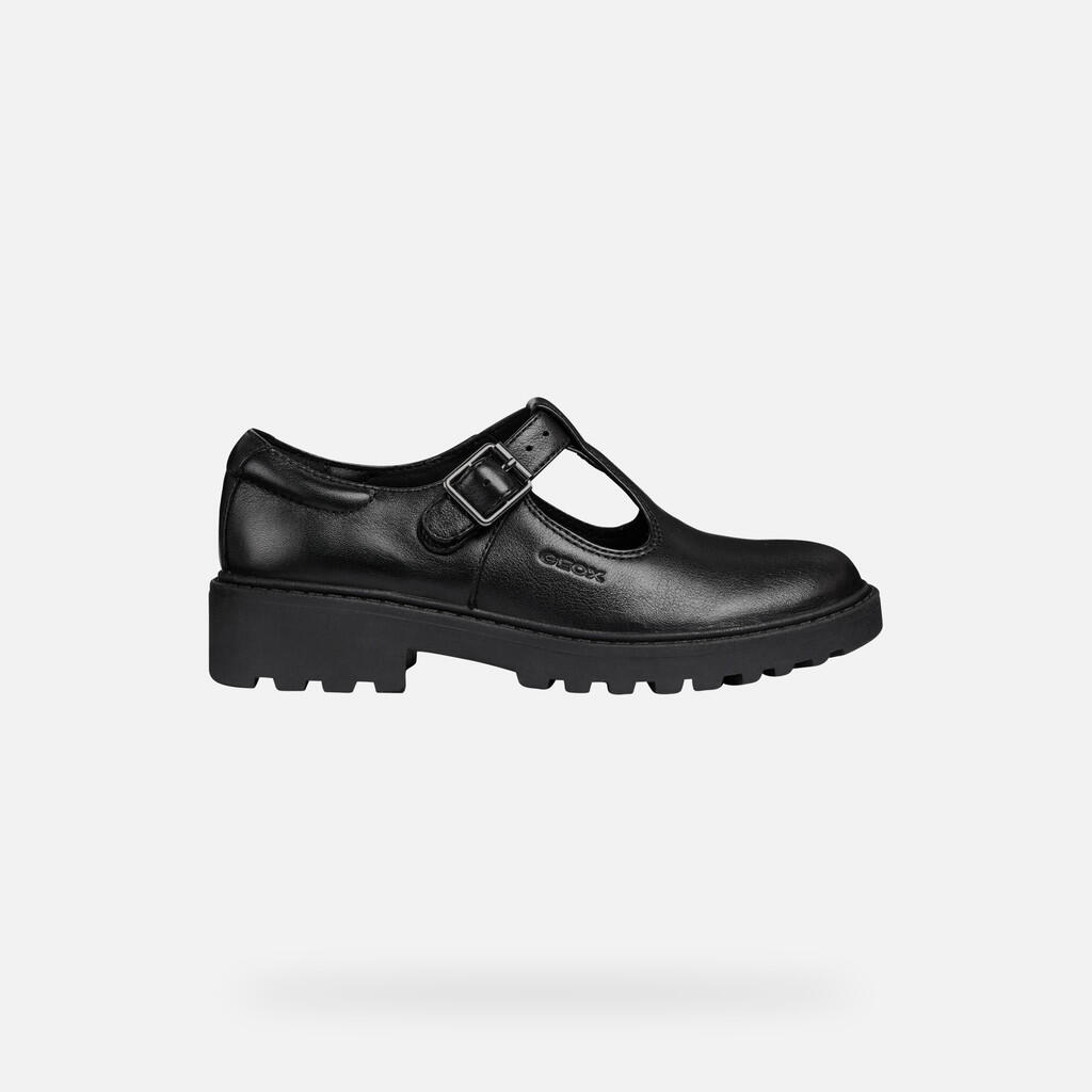 Chaussures Pour Uniforme Fille J CASEY GIRL Noir 2/7