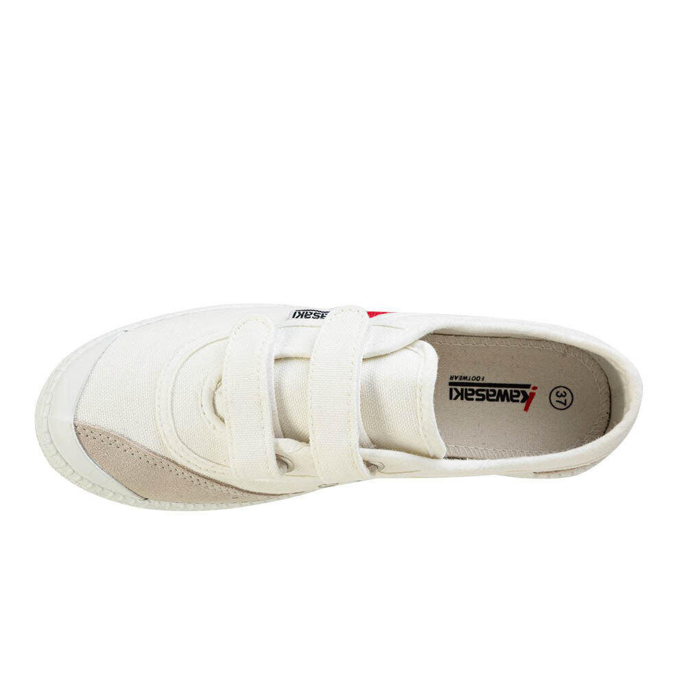 Kawasaki Retro Shoe W/velcro K204505 WHITE 4/5