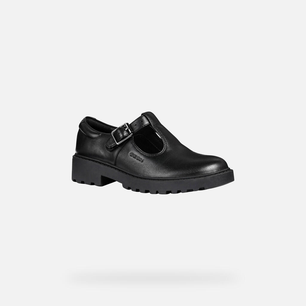Chaussures Pour Uniforme Fille J CASEY GIRL Noir 4/7