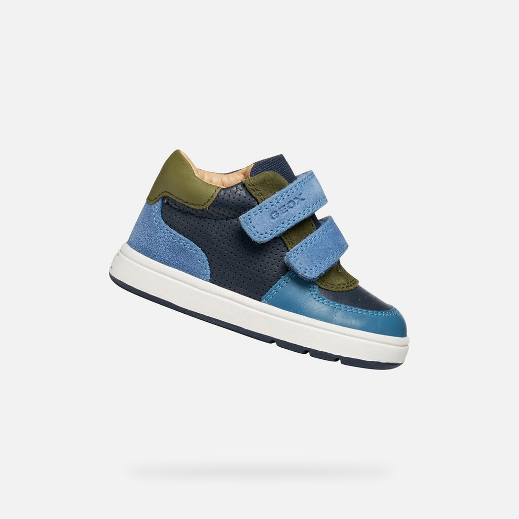 Buty GEOX B BIGLIA BOY Niebieski