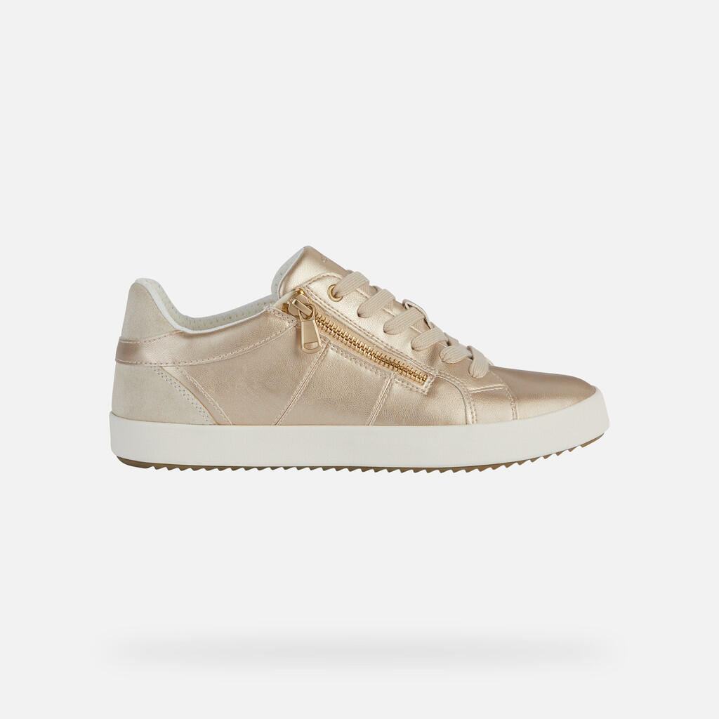 Baskets Femme D BLOMIEE Or Clair/Beige Clair 2/7