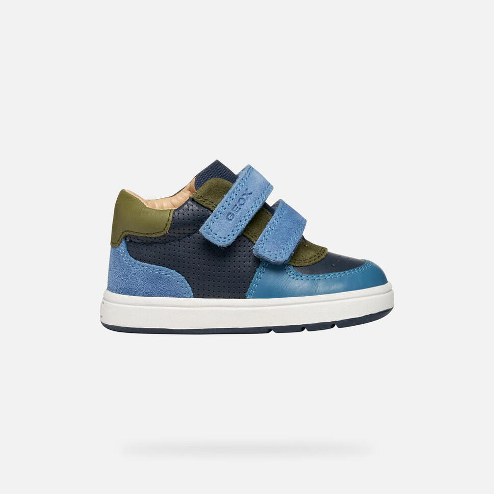 Buty GEOX B BIGLIA BOY Niebieski