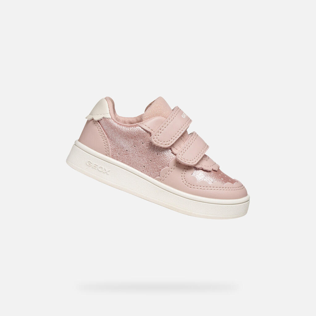 Geox - Baskets Bébé Fille Eclyper Toddler Girl Rose Clair - Chaussures De Sport - Rose - Decathlon