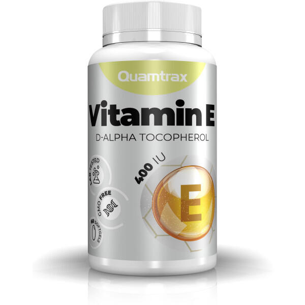 QUAMTRAX Vitamin e 400iu - 60 gelcaps de Quamtrax