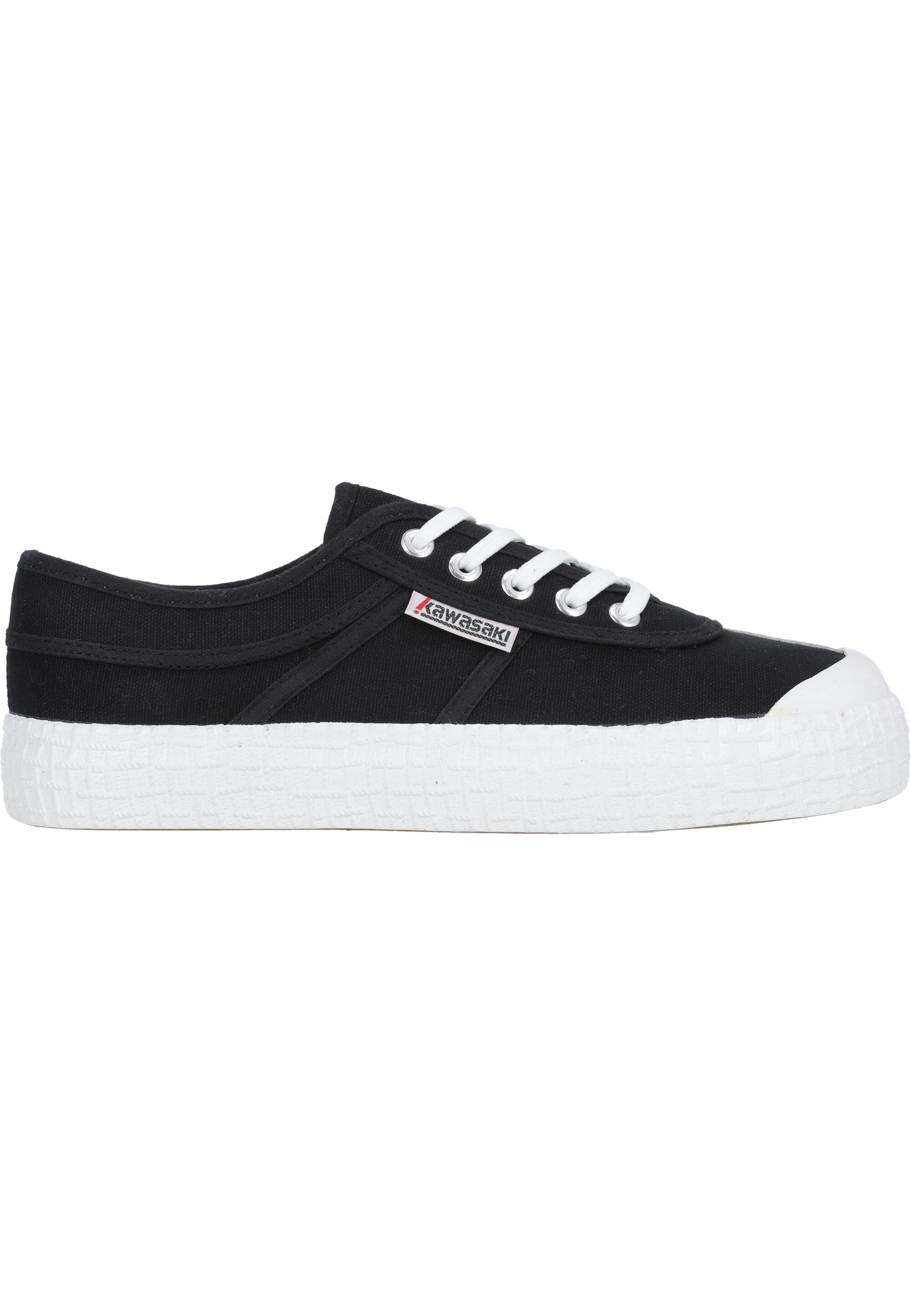 Kawasaki Original 3.0 Canvas Shoe K232427 1001 Black 3/5