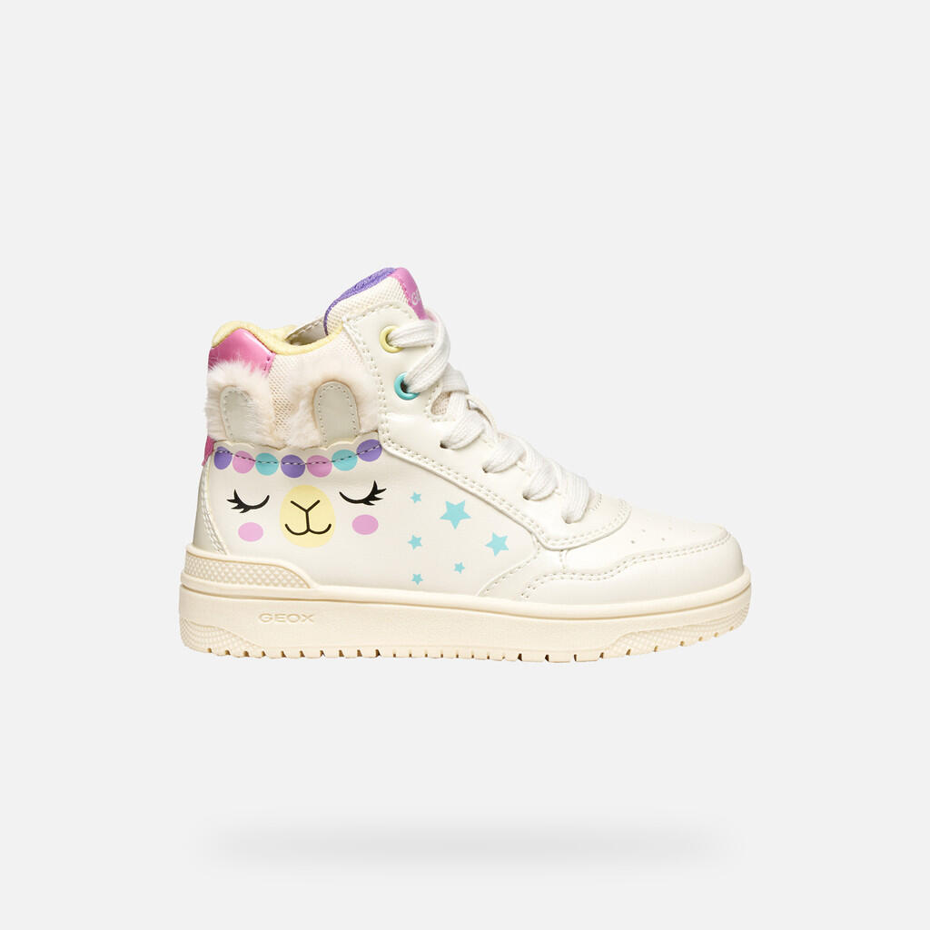 Buty GEOX J56HXE 0BCKN Biały 2/7