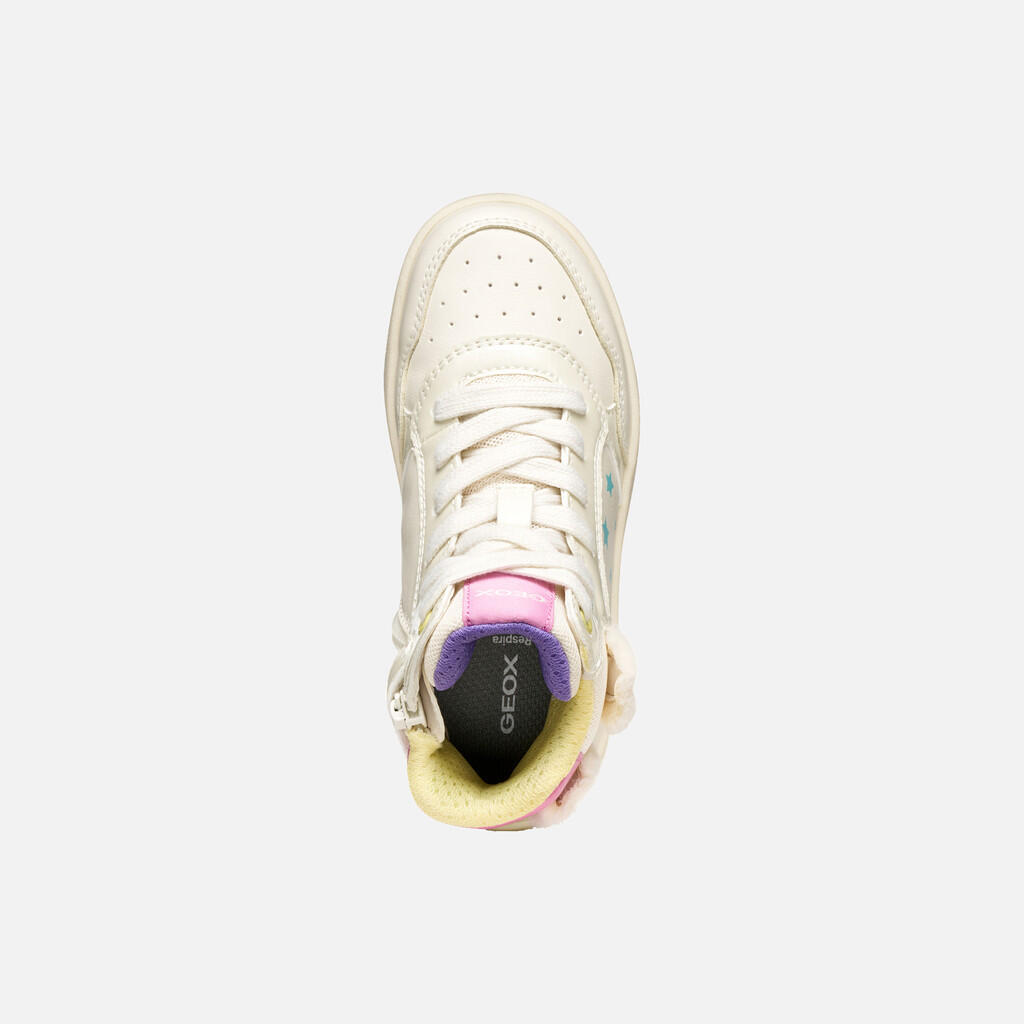Buty GEOX J56HXE 0BCKN Biały 7/7