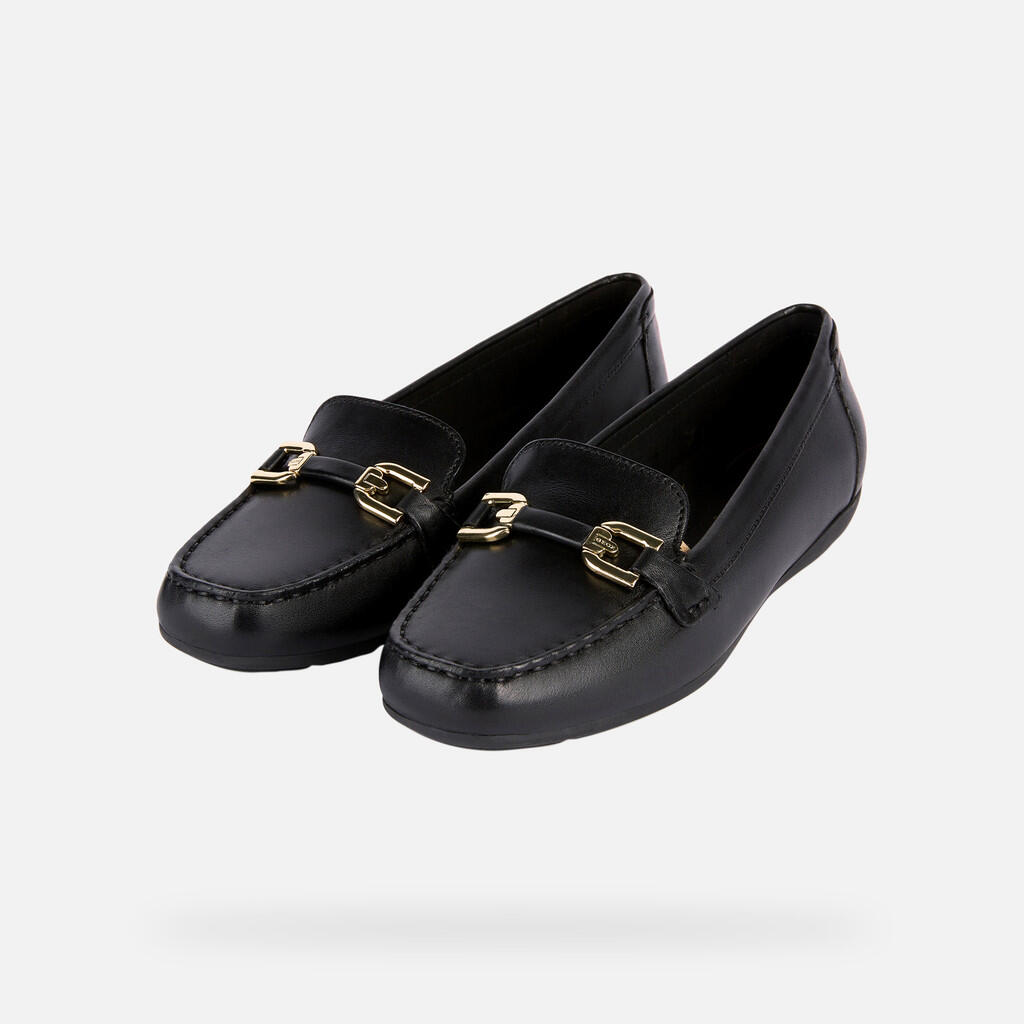 Mocassins Femme D ANNYTAH MOC Noir 4/7