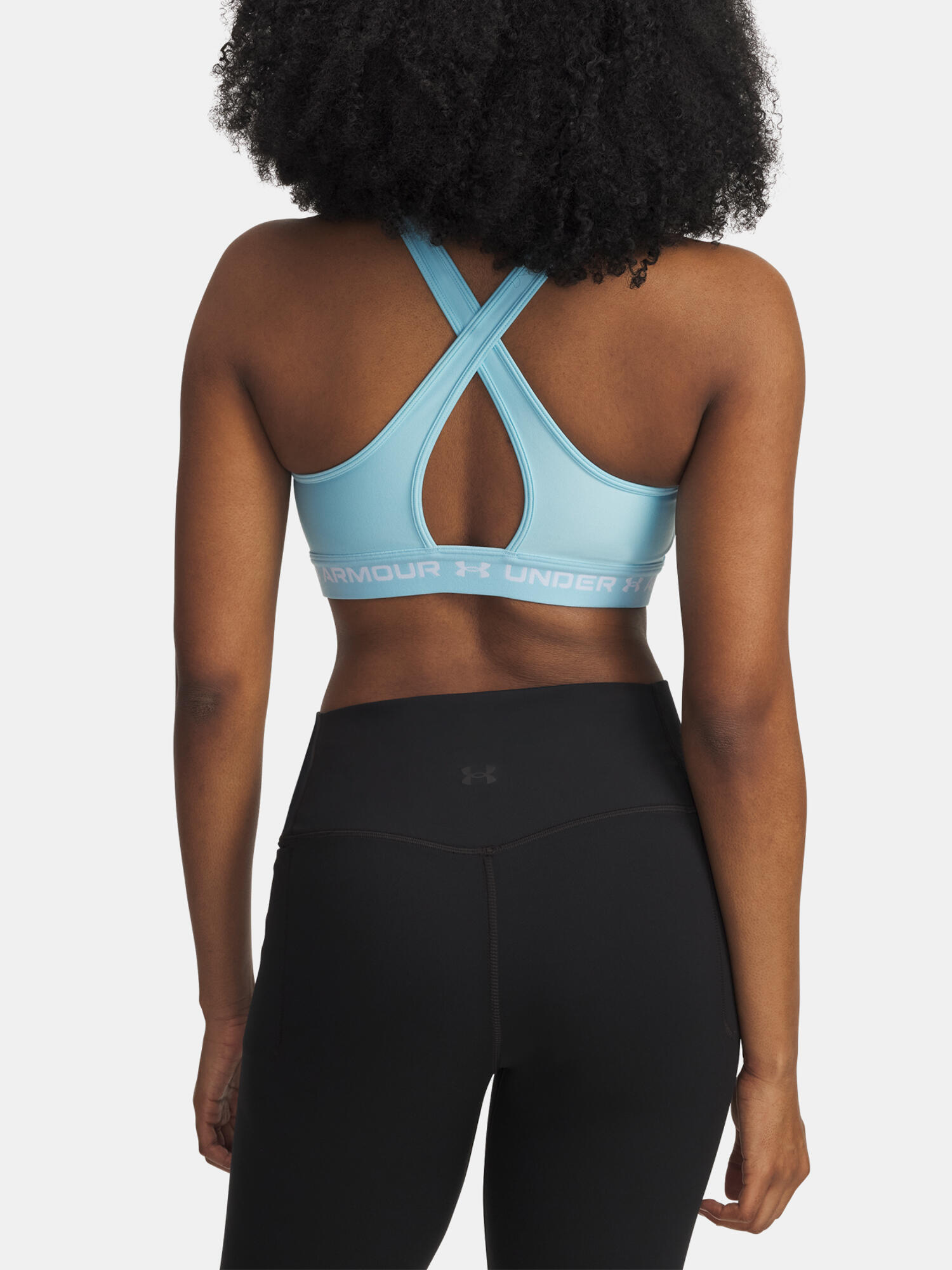 Biustonosz sportowy UA Crossback Mid Bra 1361034-494 S 2/3