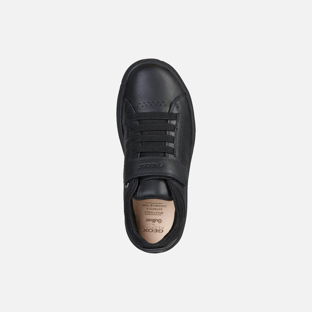 Chaussures Pour Uniforme Garçon J NEBCUP BOY Noir 6/7