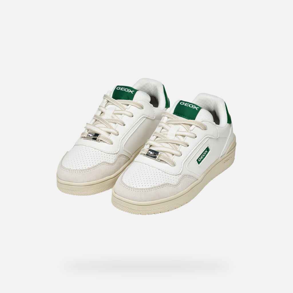 Baskets Garçon WASHIBA BOY Blanc/Vert 3/7