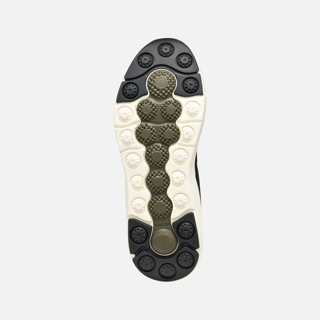 Baskets Homme U SPHERICA ECUB-5 Vert Militaire/Noir 7/7