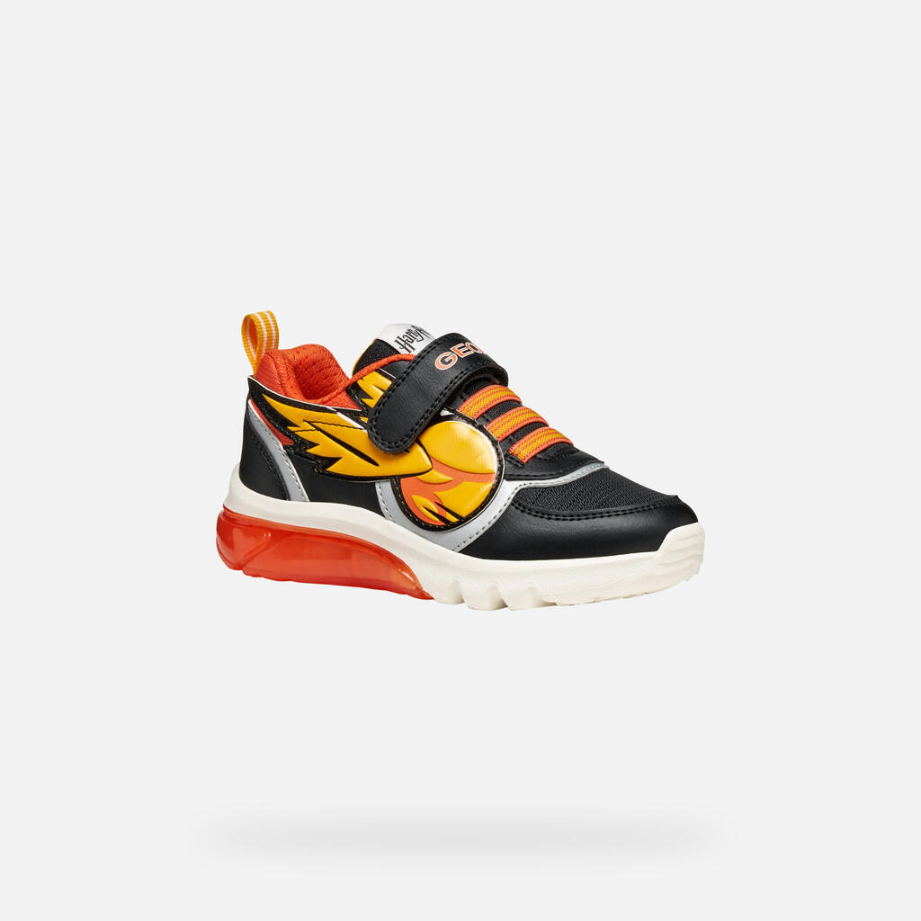 Garçon CIBERDRON JUNIOR Noir/Orange 3/7