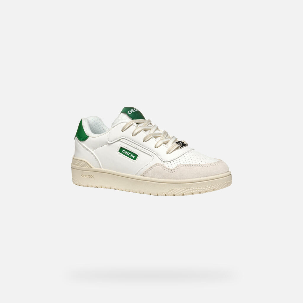 Baskets Garçon WASHIBA BOY Blanc/Vert 4/7