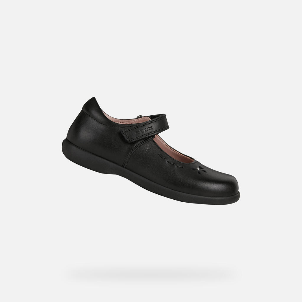Chaussures Pour Uniforme Fille J NAIMARA GIRL Noir 1/7