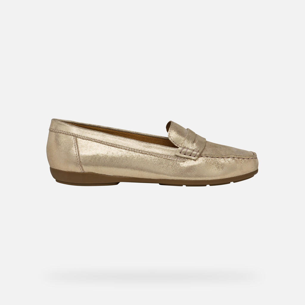 Mocassins Femme D ANNYTAH MOC Or Clair 2/7