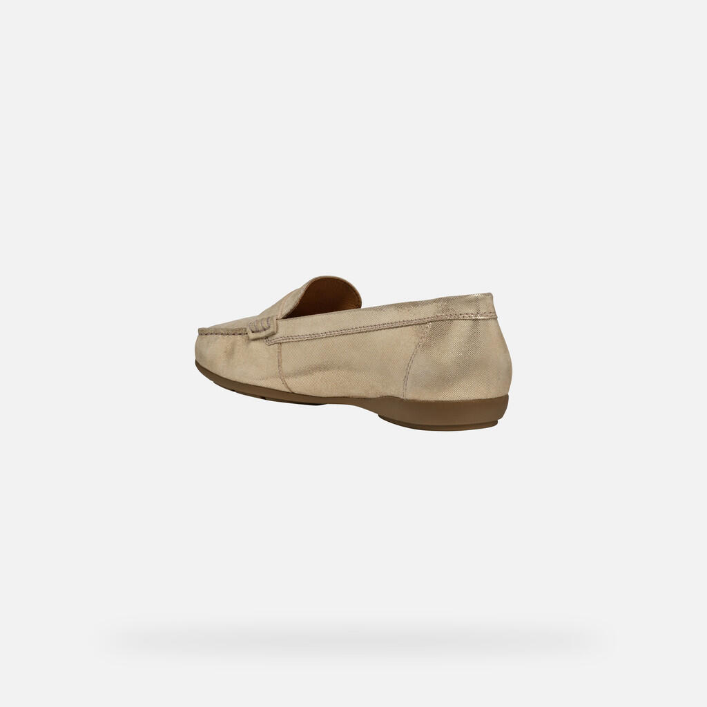Mocassins Femme D ANNYTAH MOC Or Clair 6/7