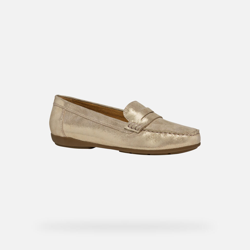 Mocassins Femme D ANNYTAH MOC Or Clair 5/7