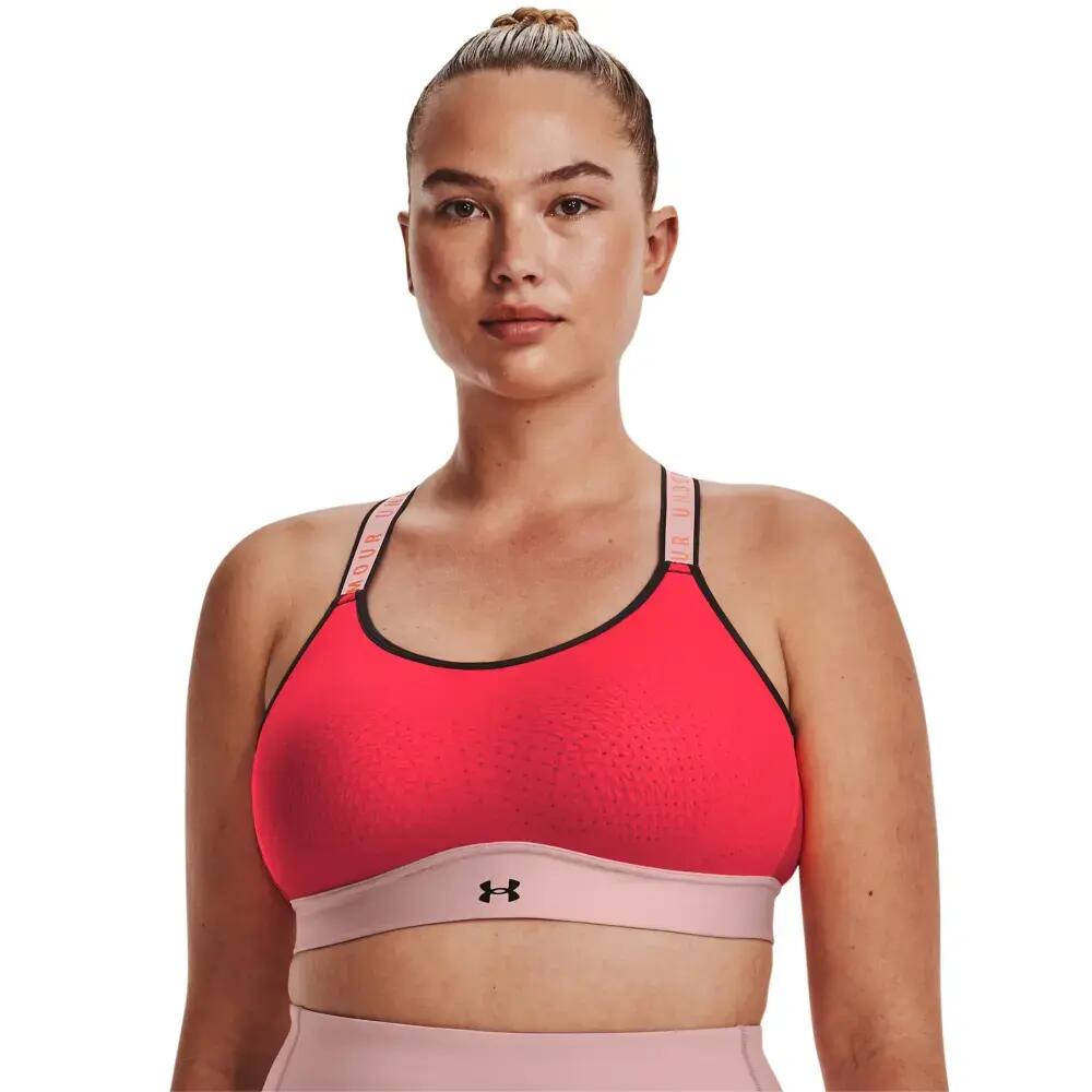 UA Infinity Mid Bra Blocked 1/7