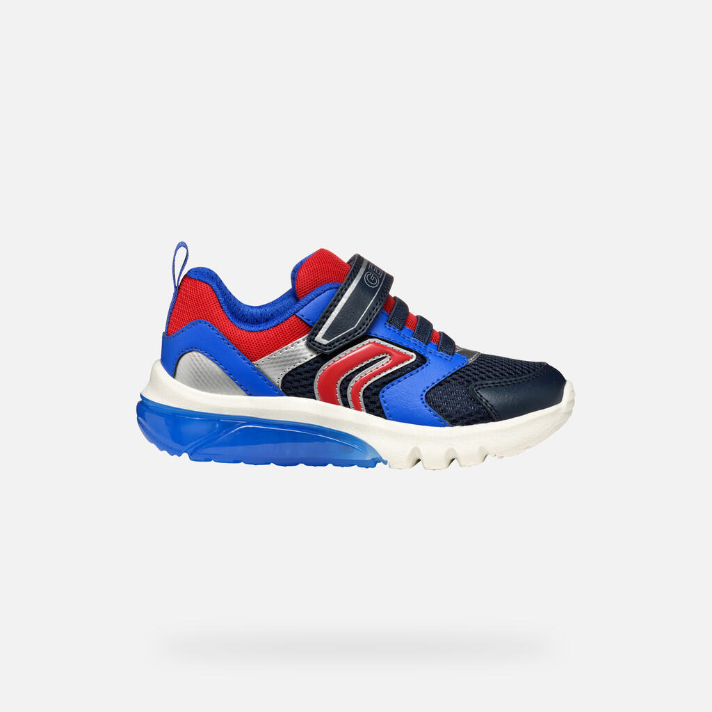 Baskets Garçon CIBERDRON BOY Bleu Marine/Rouge Foncé 2/7
