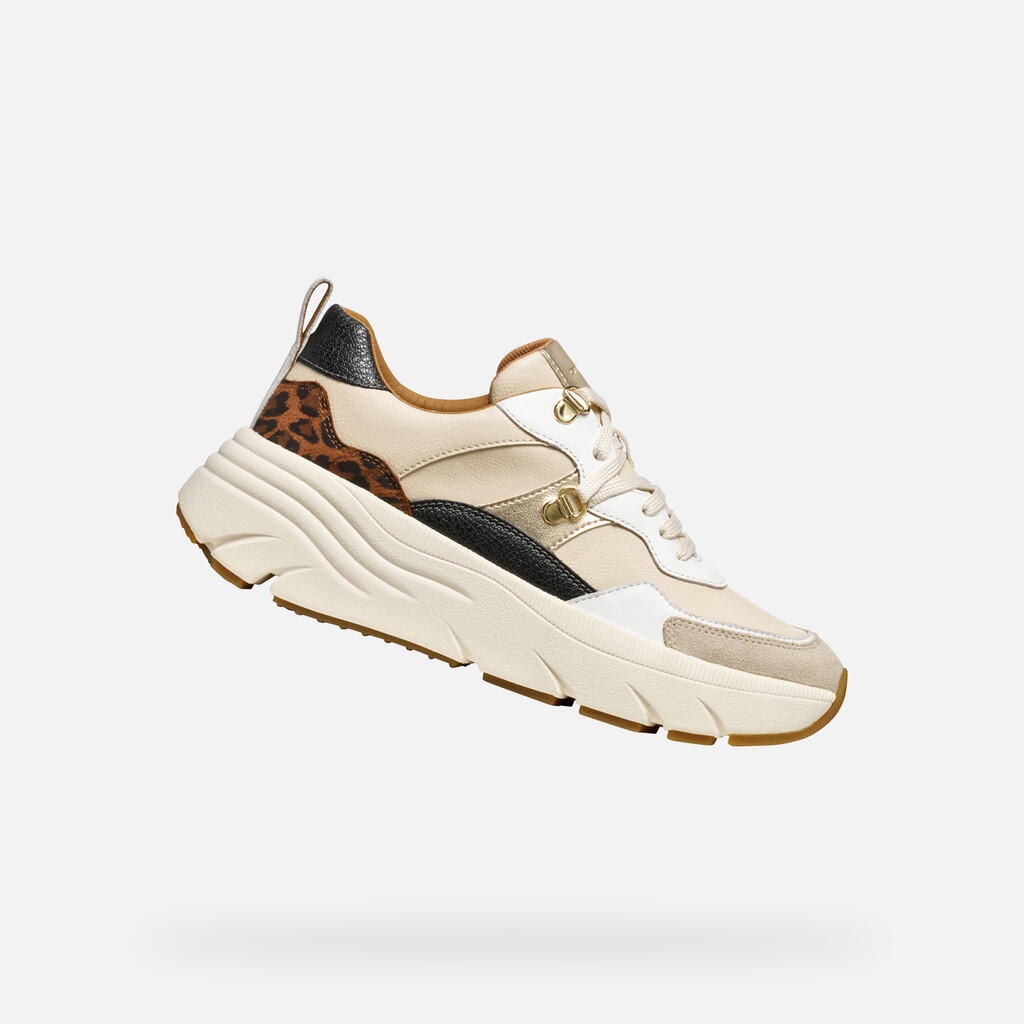 Baskets Femme DIAMANTA WOMAN Beige/Marron 1/7