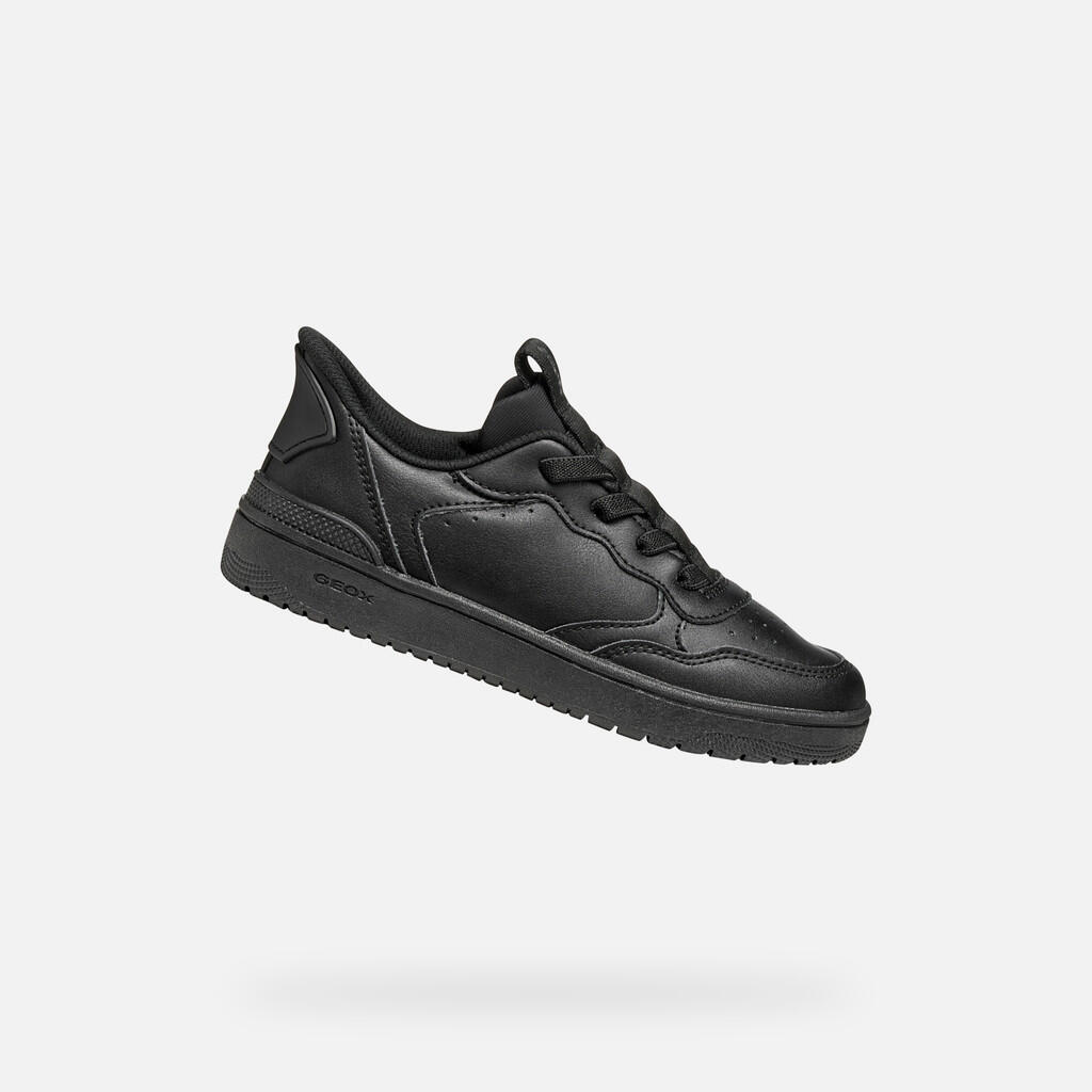 Chaussures Pour Uniforme Garçon J WASHIBA FAST IN BOY Noir 1/7