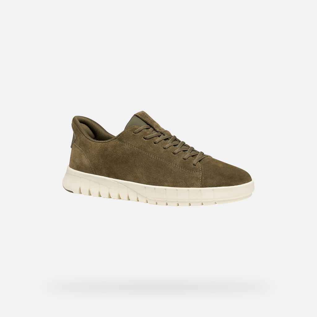 Baskets Homme FLEXTRIDE PLUS MAN Vert Militaire 5/7