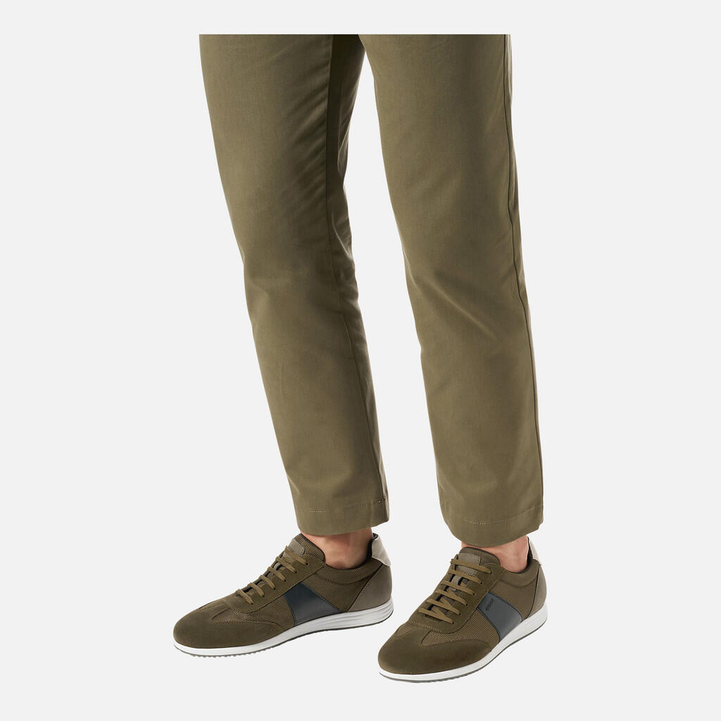 Baskets Homme ARTHIEN MAN Vert Militaire/Noir 3/7