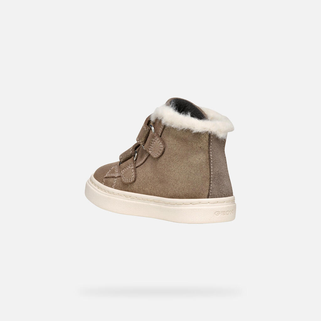 Baskets Bébé Fille NASHIK   TODDLER GIRL Beige 6/7