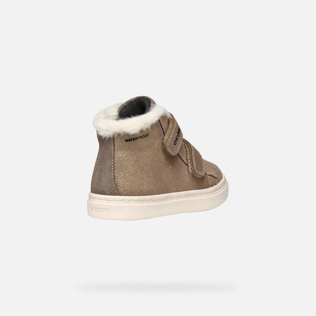Baskets Bébé Fille NASHIK   TODDLER GIRL Beige 7/7