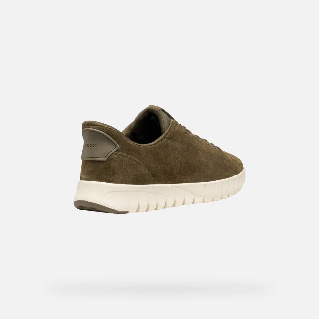 Baskets Homme FLEXTRIDE PLUS MAN Vert Militaire 7/7